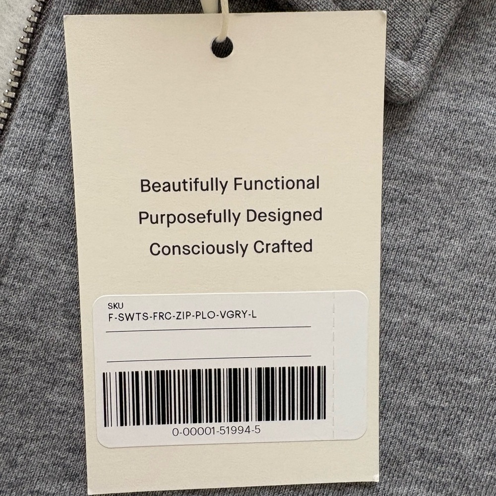 Everlane Luxe Fleece Quarter Zip Pullover - Picture 4 of 8